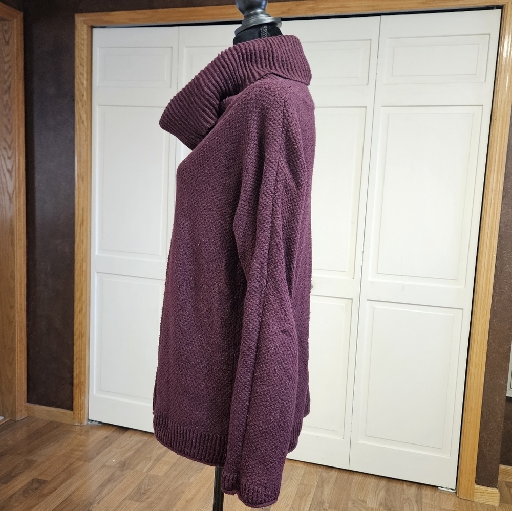 Maurices medium women's cowl neck long sleeve knot sweater. - Picture 5 of 5